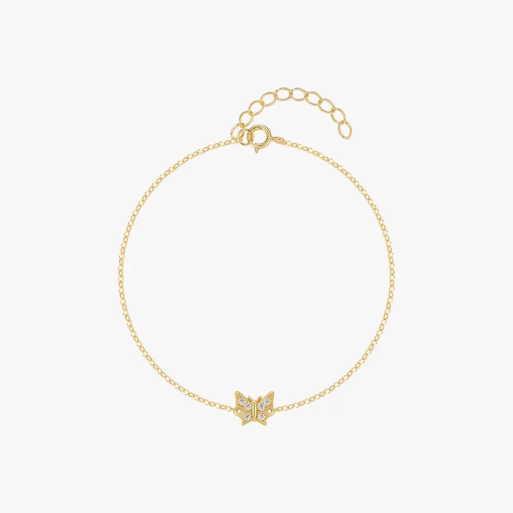 Butterfly Zirconia Bracelet - mifjewelry