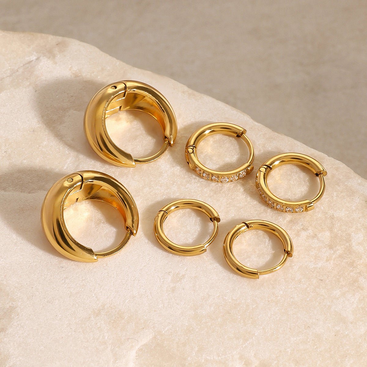 Celestia Trio Hoops Set - mifjewelry