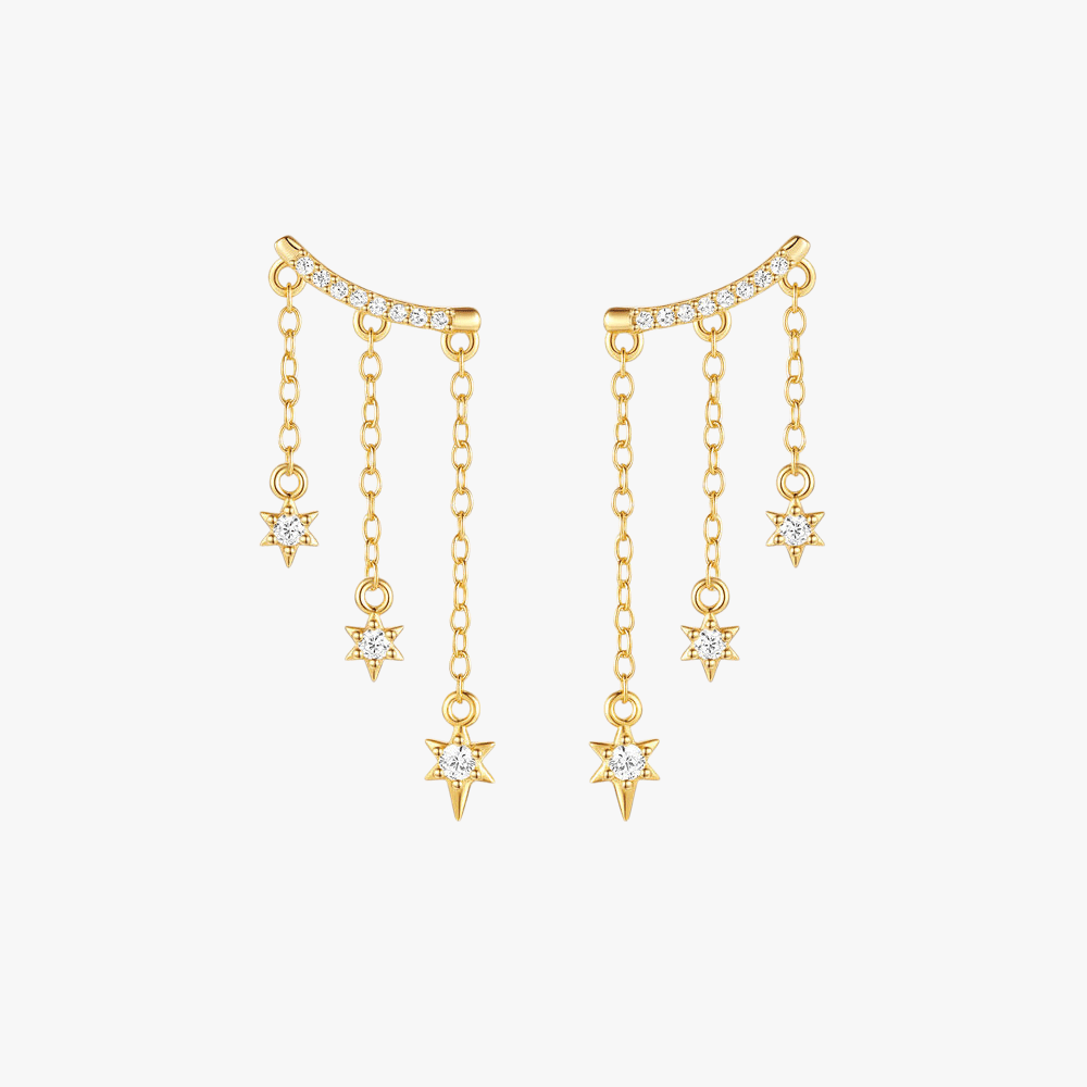 Celestial Cascade Earrings - mifjewelry