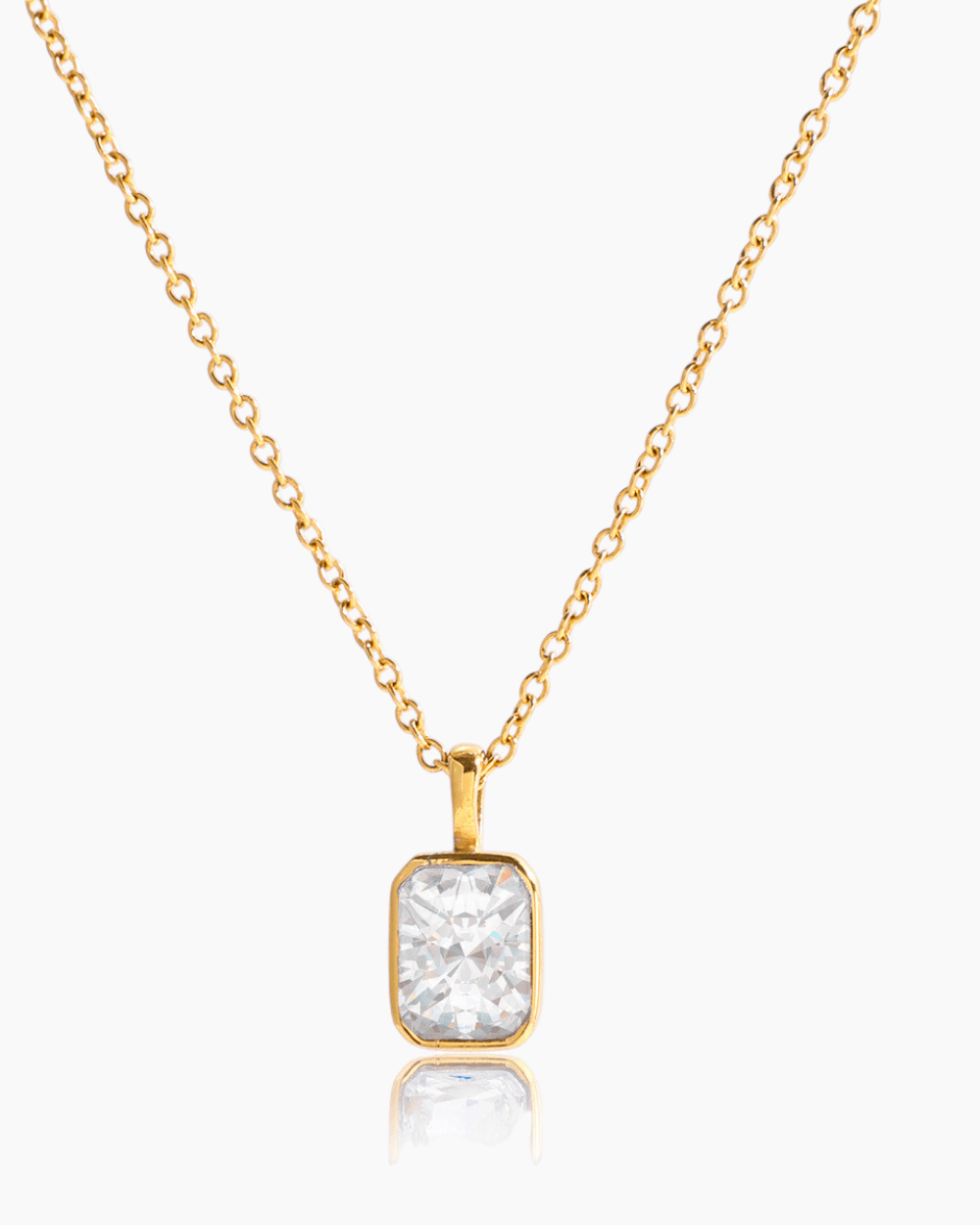 Crystal Prism Pendant Necklace - mifjewelry