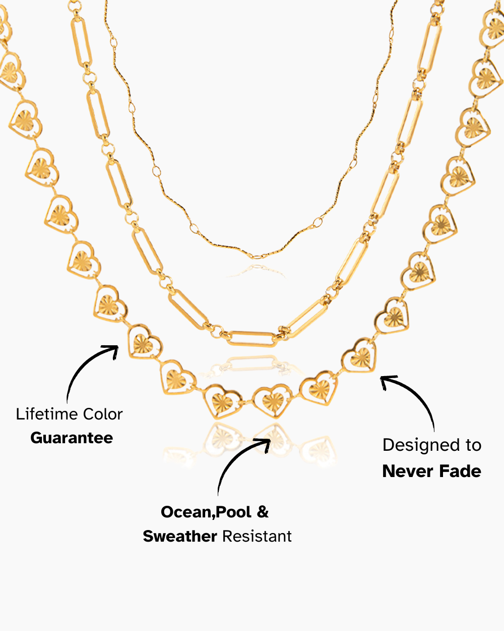 Everyday Paperclip Gold Necklace