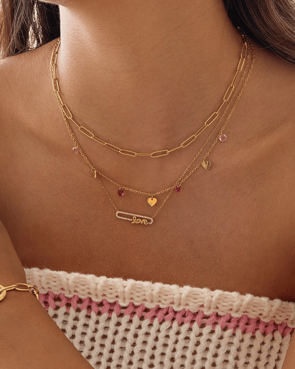 Dainty Love Letter Necklace - mifjewelry