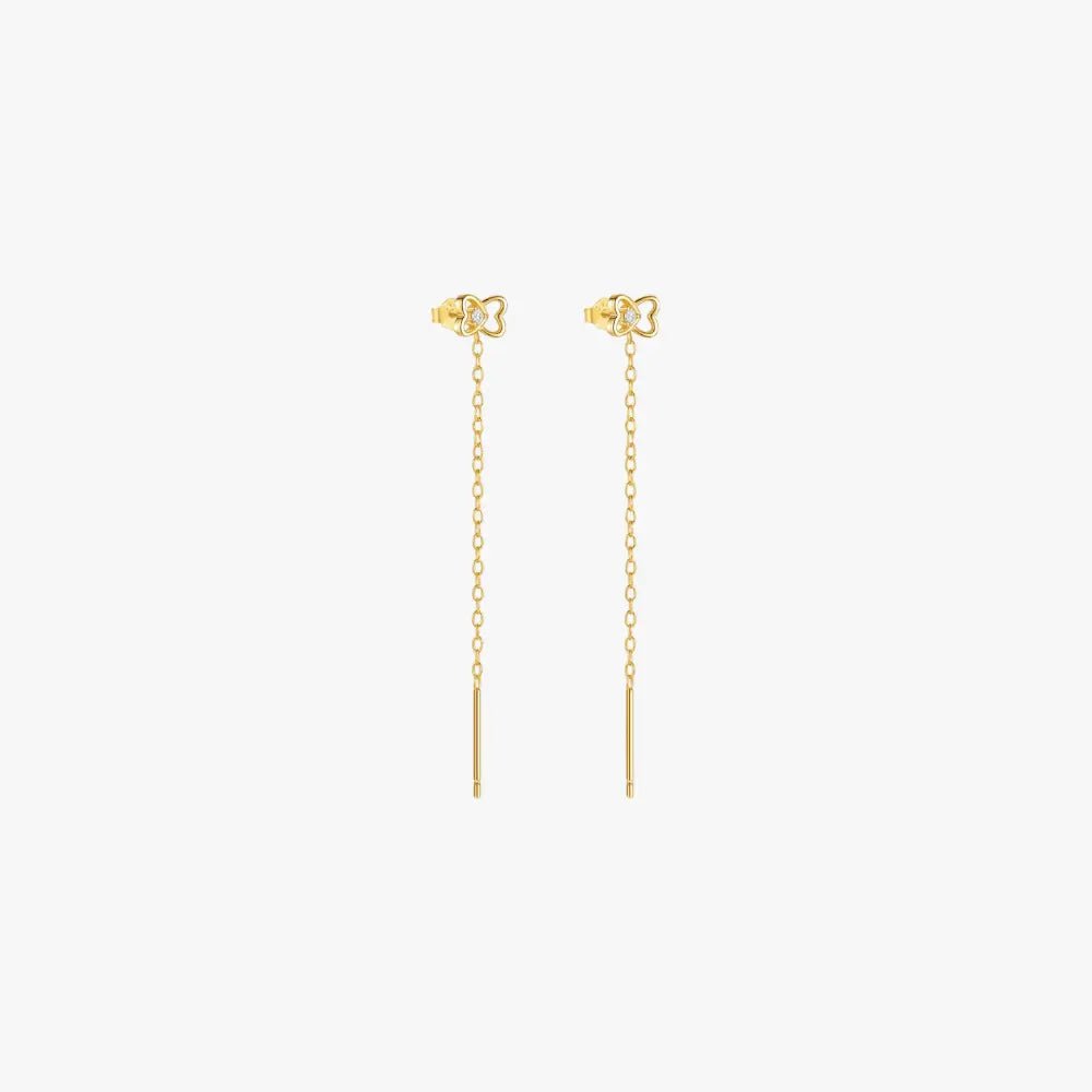 Elegant Drop Chain Earrings - mifjewelry