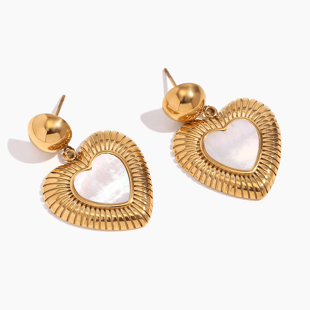 Eternal Love Mother of Pearl Earrings - mifjewelry