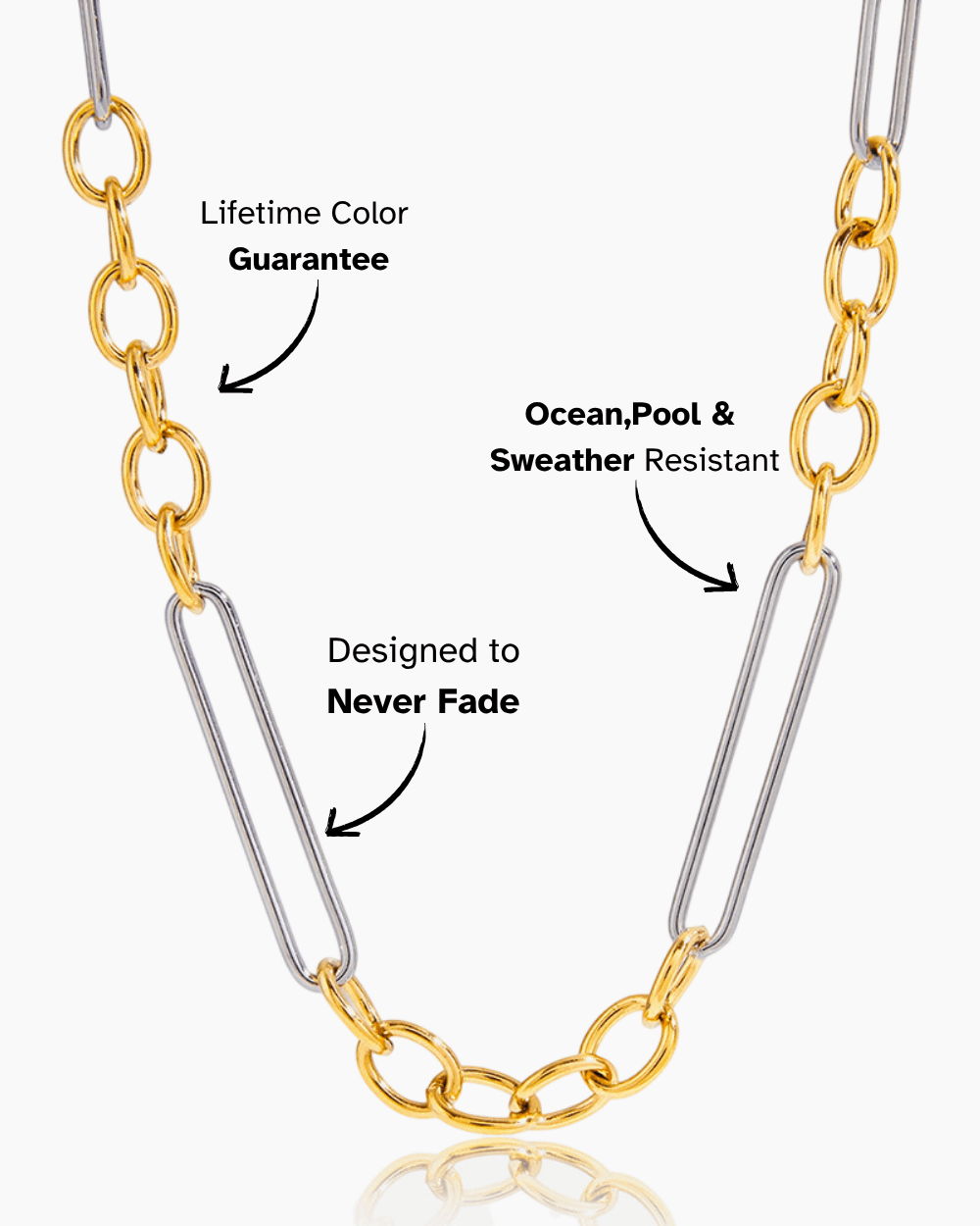 Fusion Chain Necklace - mifjewelry