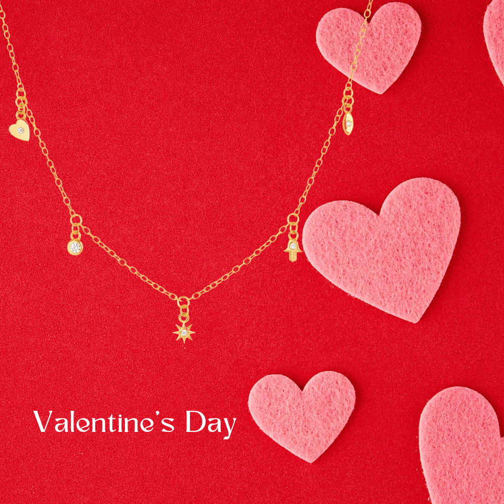 Geometric Star Layered Necklace with Zircon - mifjewelry
