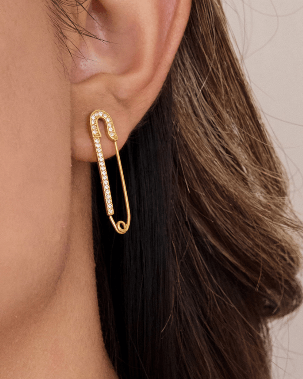 Golden Spark Pin Earrings - mifjewelry