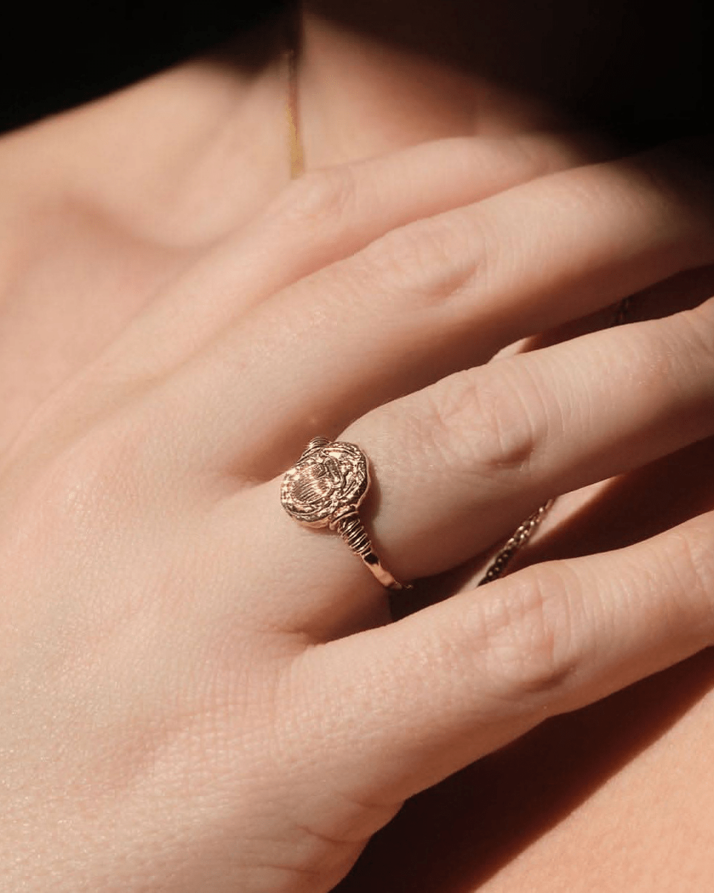 Guardian Ladybug Ring - mifjewelry
