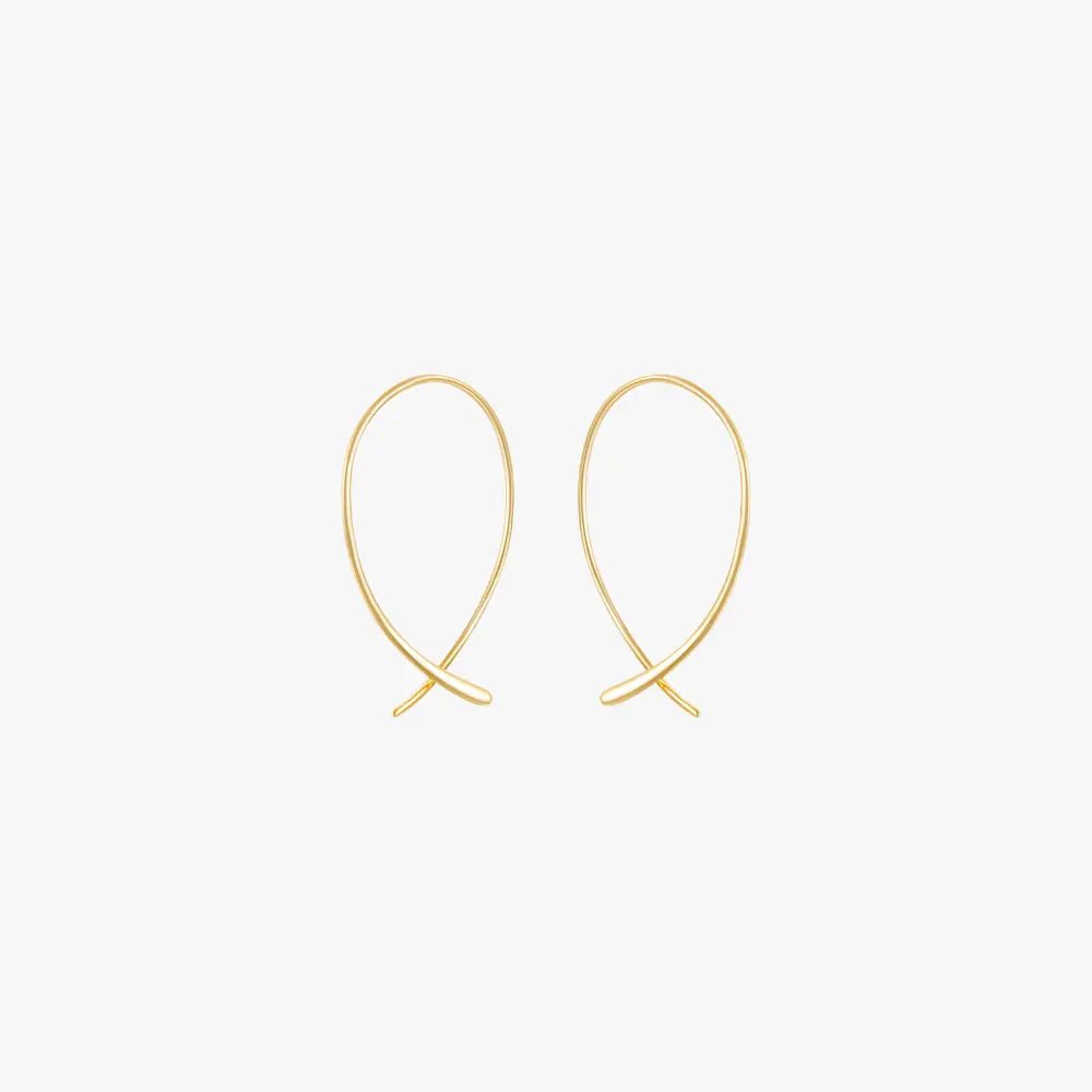 Infinity Loop Earrings - mifjewelry
