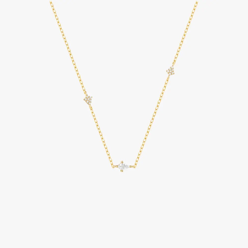 Kite Zirconia Necklace - mifjewelry