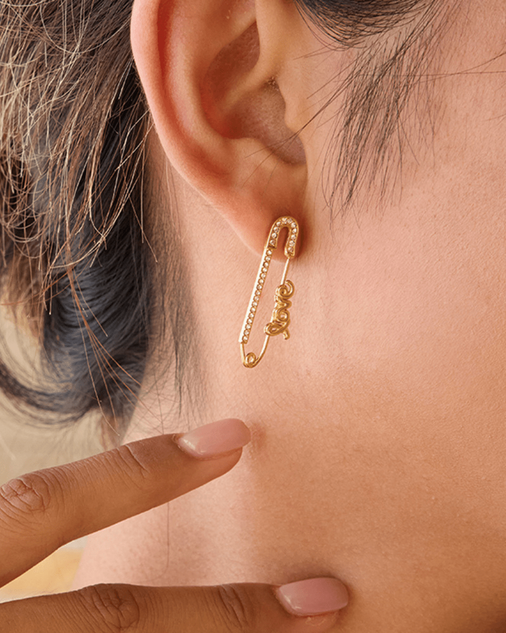 Locked in Love Pin Earrings - mifjewelry