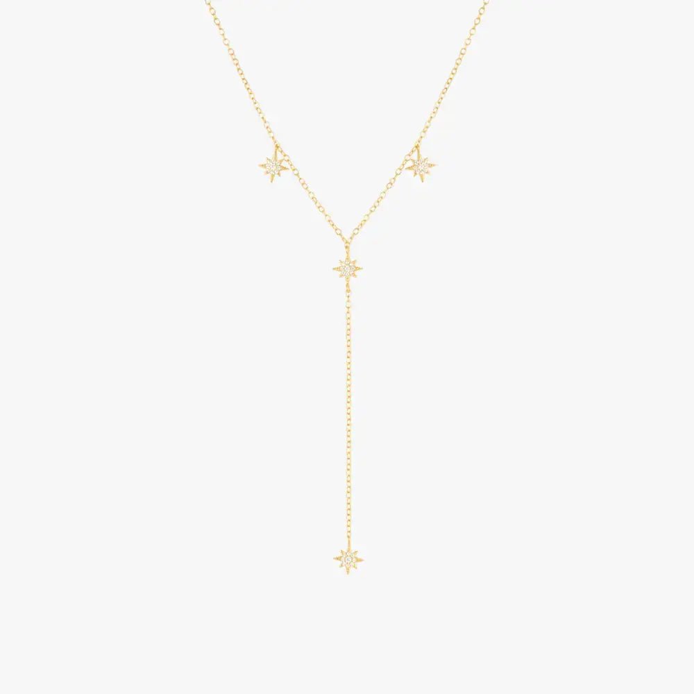 Long Y - Shape Tassel Star Pendant Necklace - mifjewelry