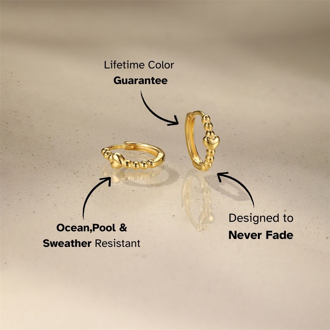 Lover’s Whisper Huggie Hoops - mifjewelry