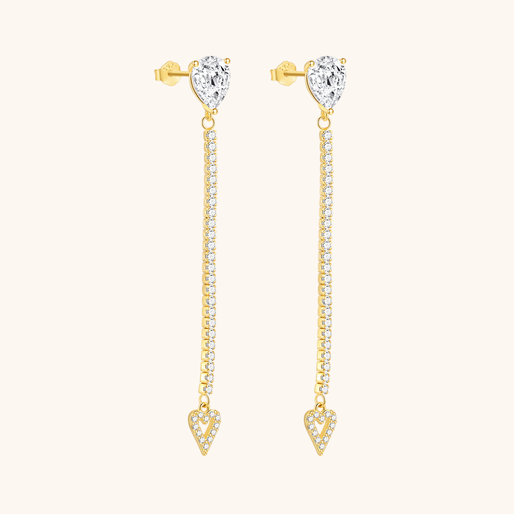 Lueur D'Amour Drop Earrings - mifjewelry