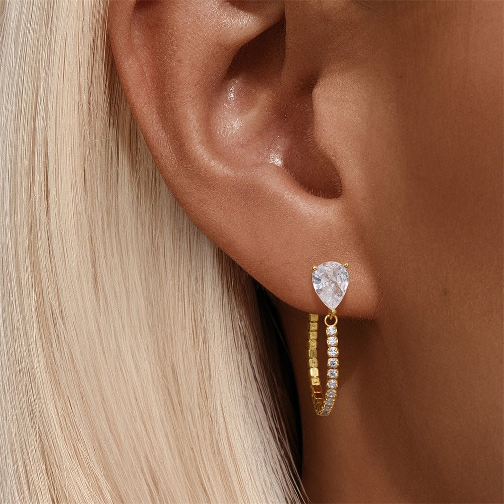 Lueur D'Amour Drop Earrings - mifjewelry