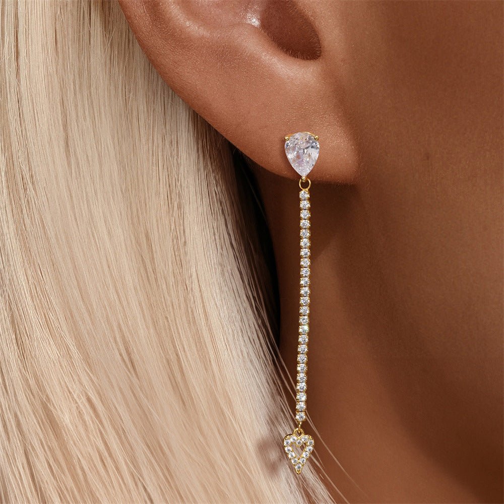 Lueur D'Amour Drop Earrings - mifjewelry