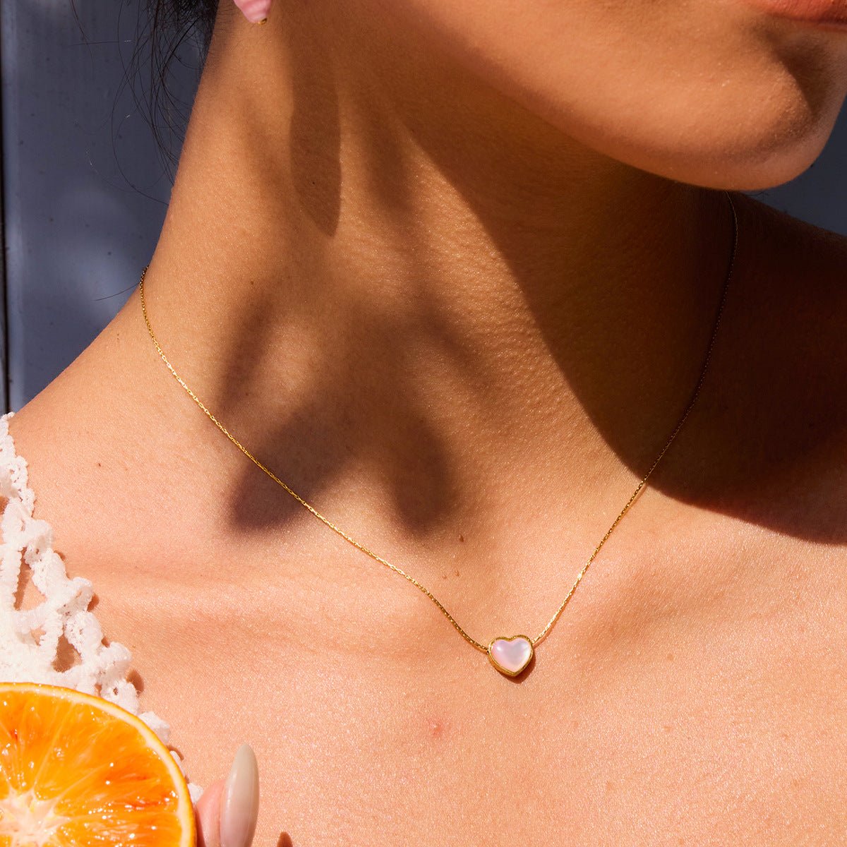 Luna Heart Necklace - mifjewelry