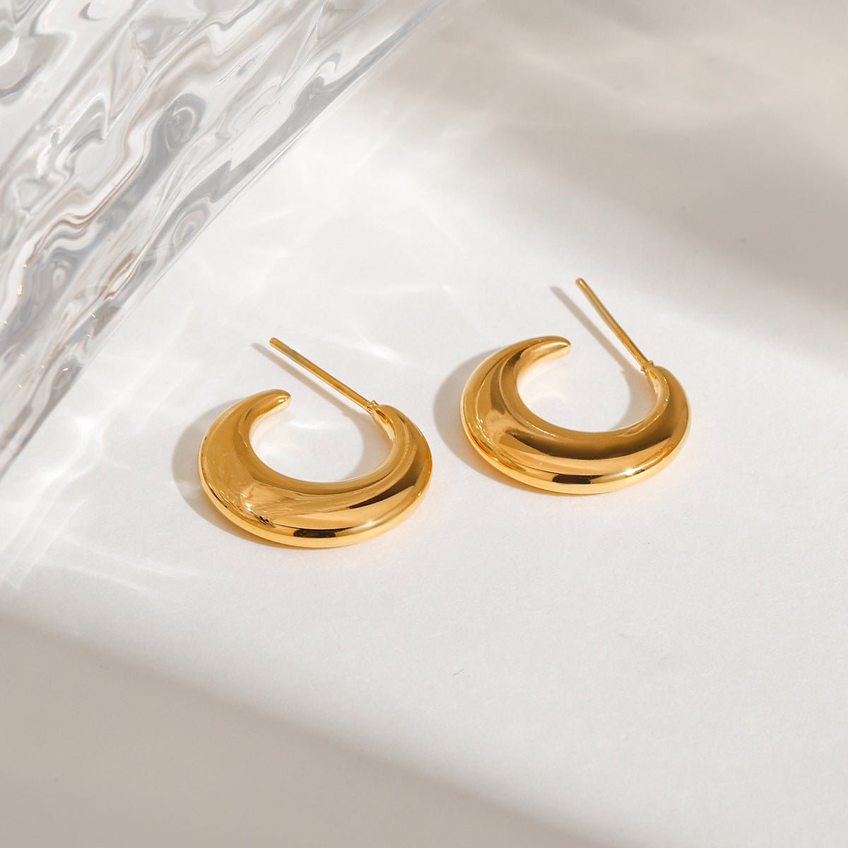 Lunar Halo Studs - mifjewelry