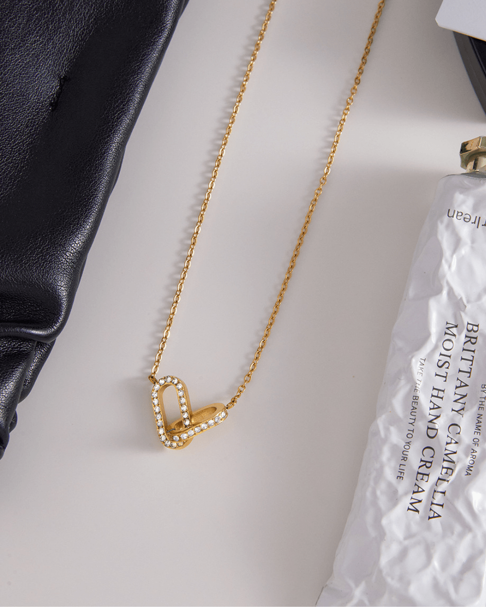 Lustre Loop Pendant Necklace - mifjewelry