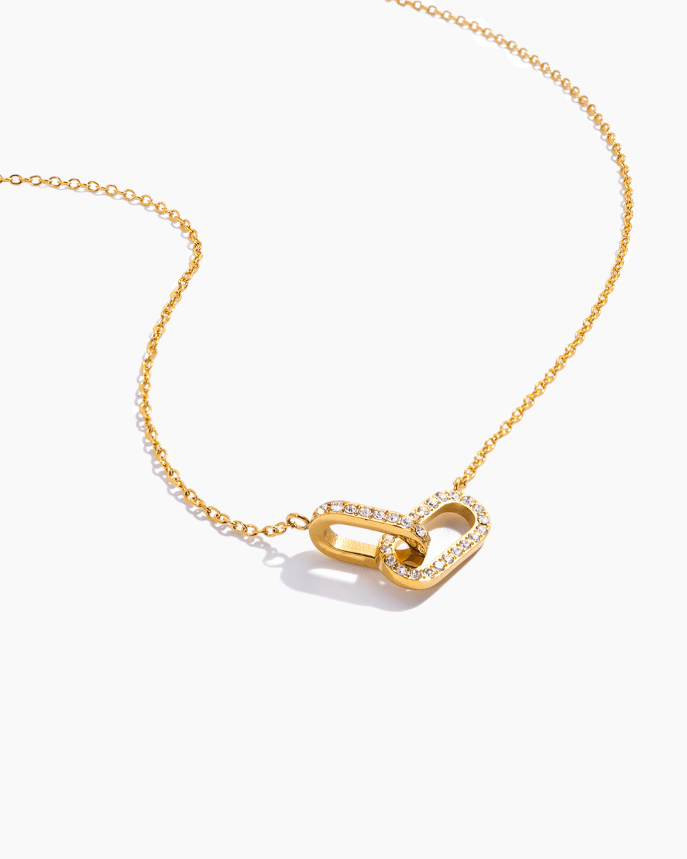 Lustre Loop Pendant Necklace - mifjewelry