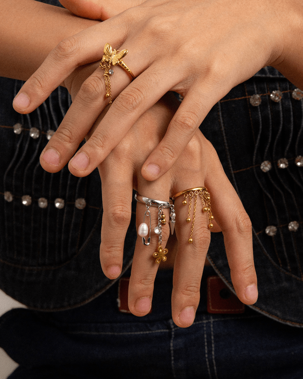 Maxi Charm Punk Ring - mifjewelry