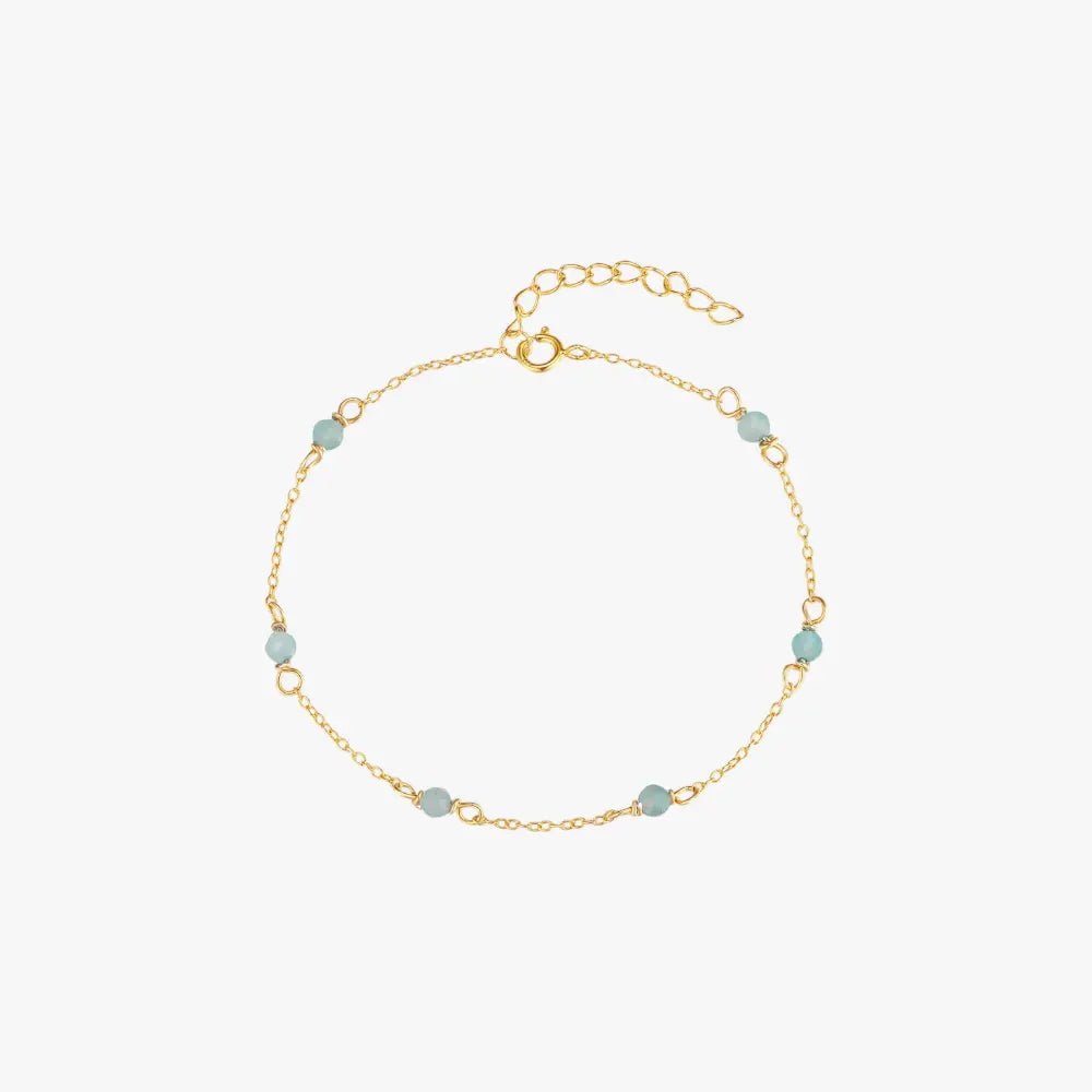 Minimalist Handmade Crystal Beaded Bracelet - mifjewelry