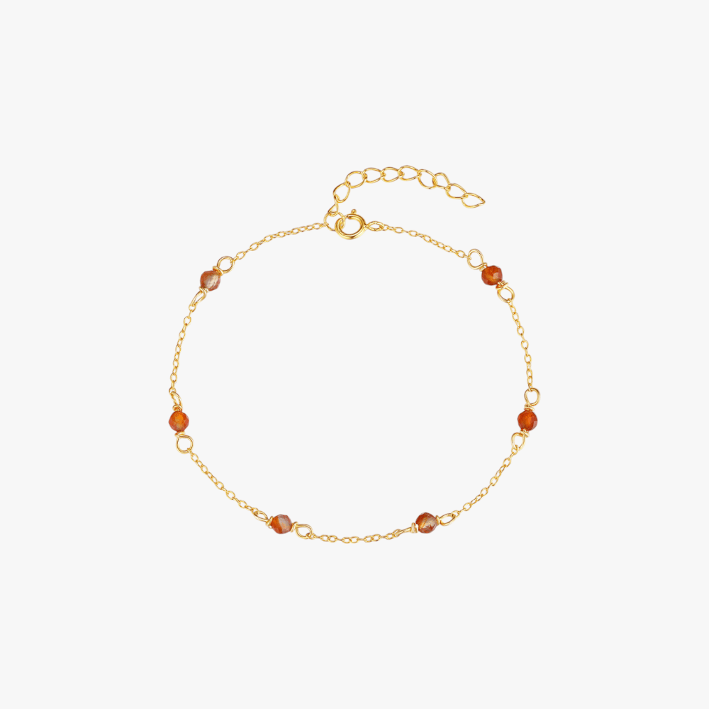 Minimalist Handmade Crystal Beaded Bracelet - mifjewelry