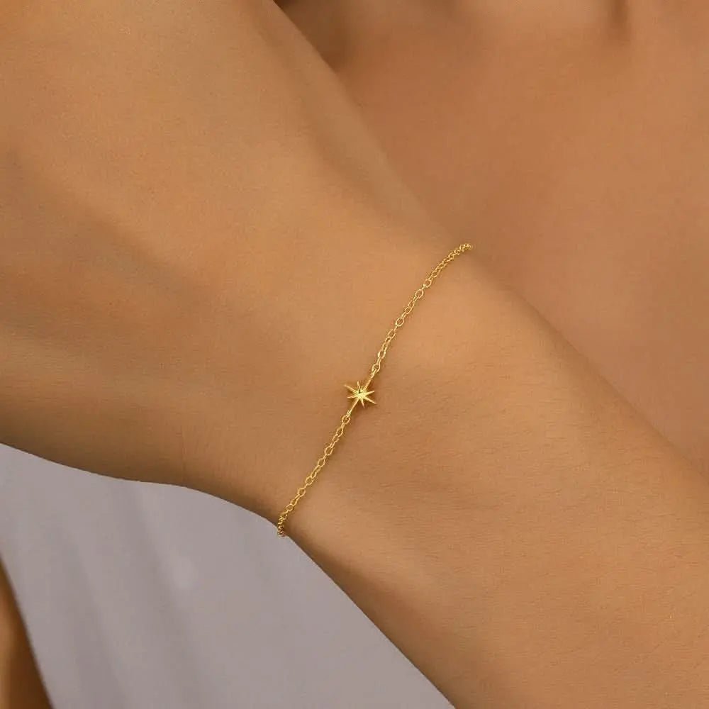 Minimalist Star Charm Bracelet - mifjewelry
