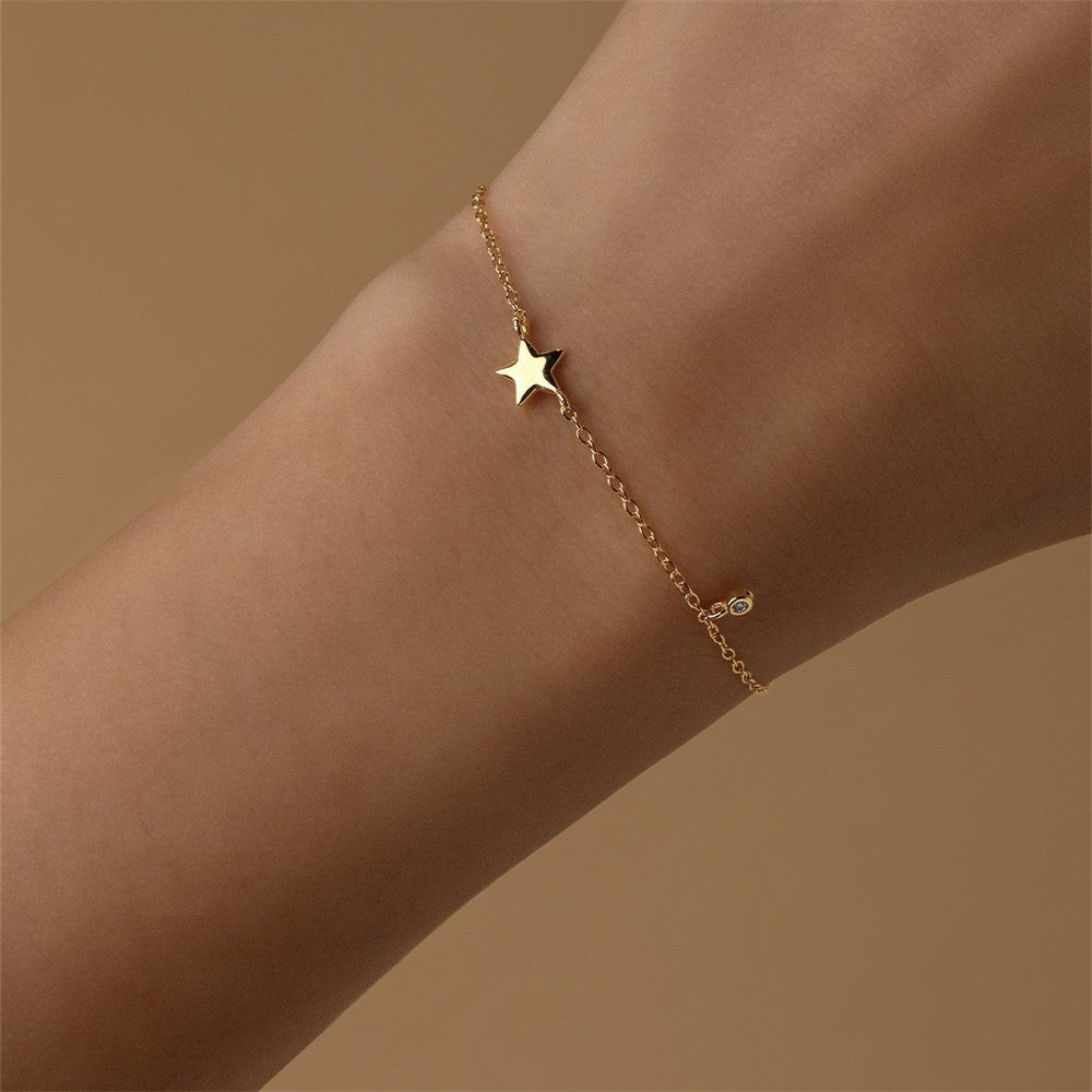 Minimalist Star Zircon Bracelet - mifjewelry