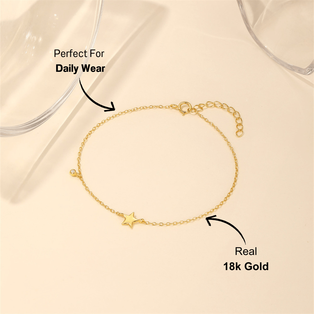 Minimalist Star Zircon Bracelet - mifjewelry