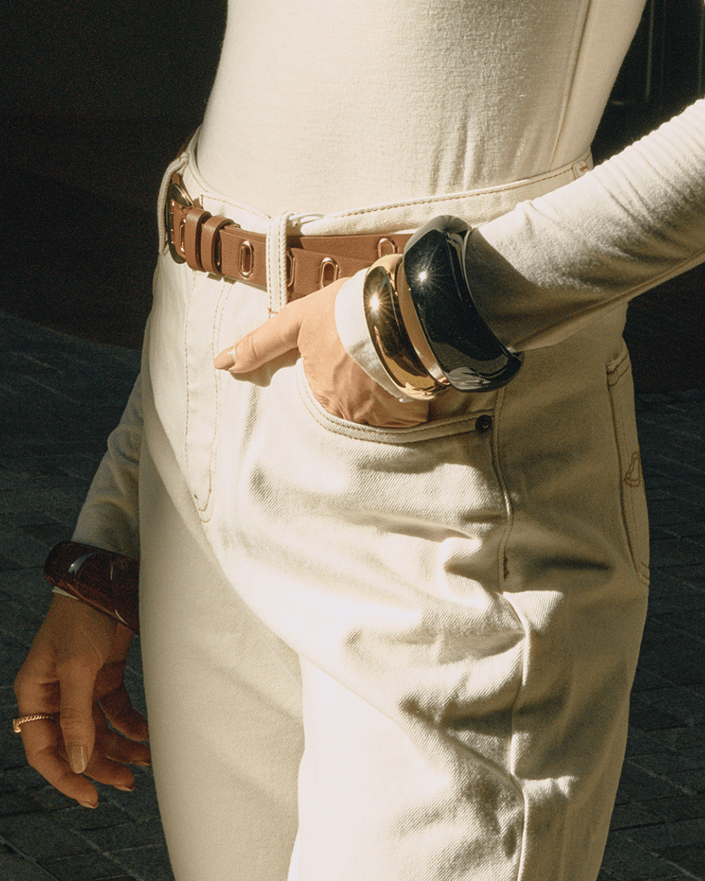 Onyx Glow Bangle - mifjewelry
