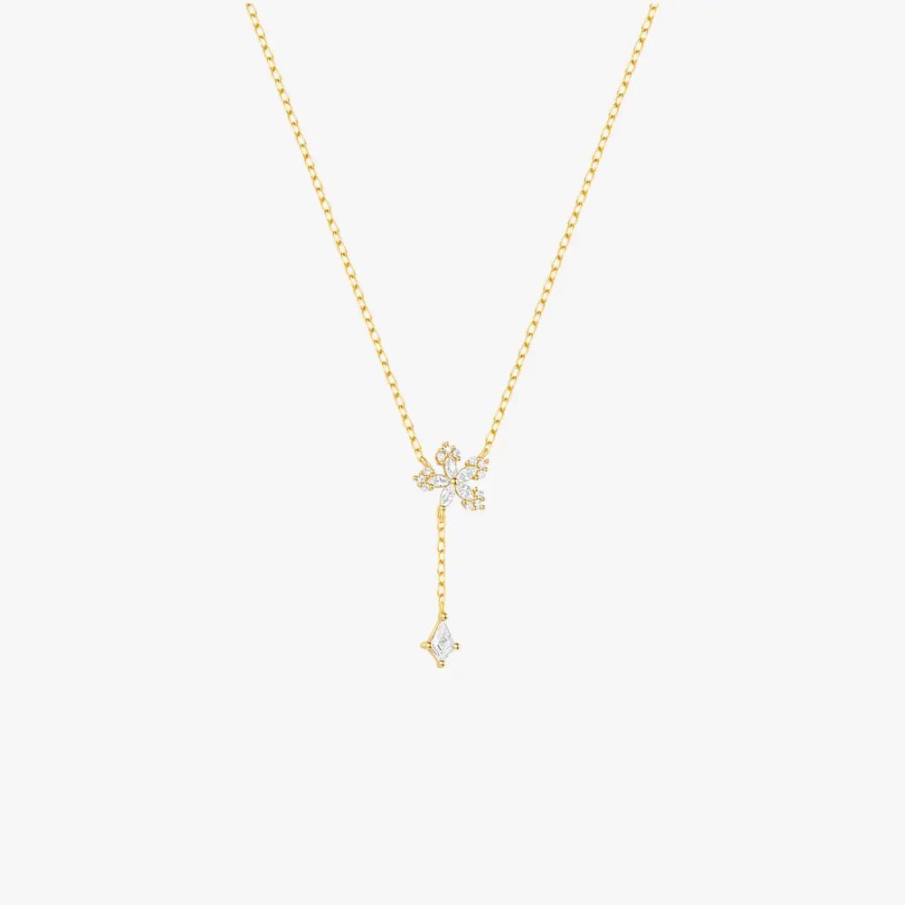 Petal Elegance Y Necklace - mifjewelry
