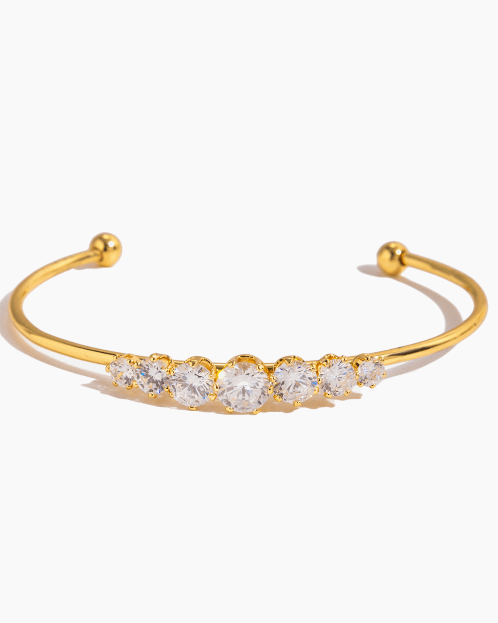 Radiant Curve Cuff Bracelet - mifjewelry