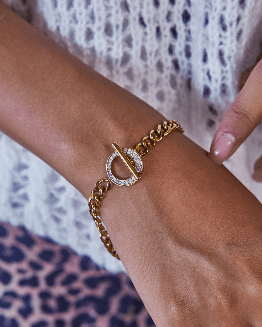 Radiant Toggle Chain Bracelet - mifjewelry
