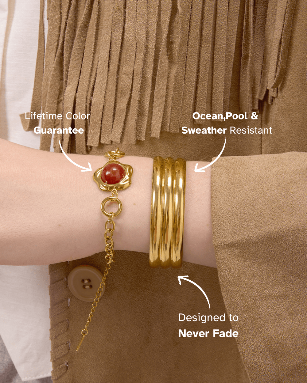 Regal Muse Gemstone Bracelet - mifjewelry