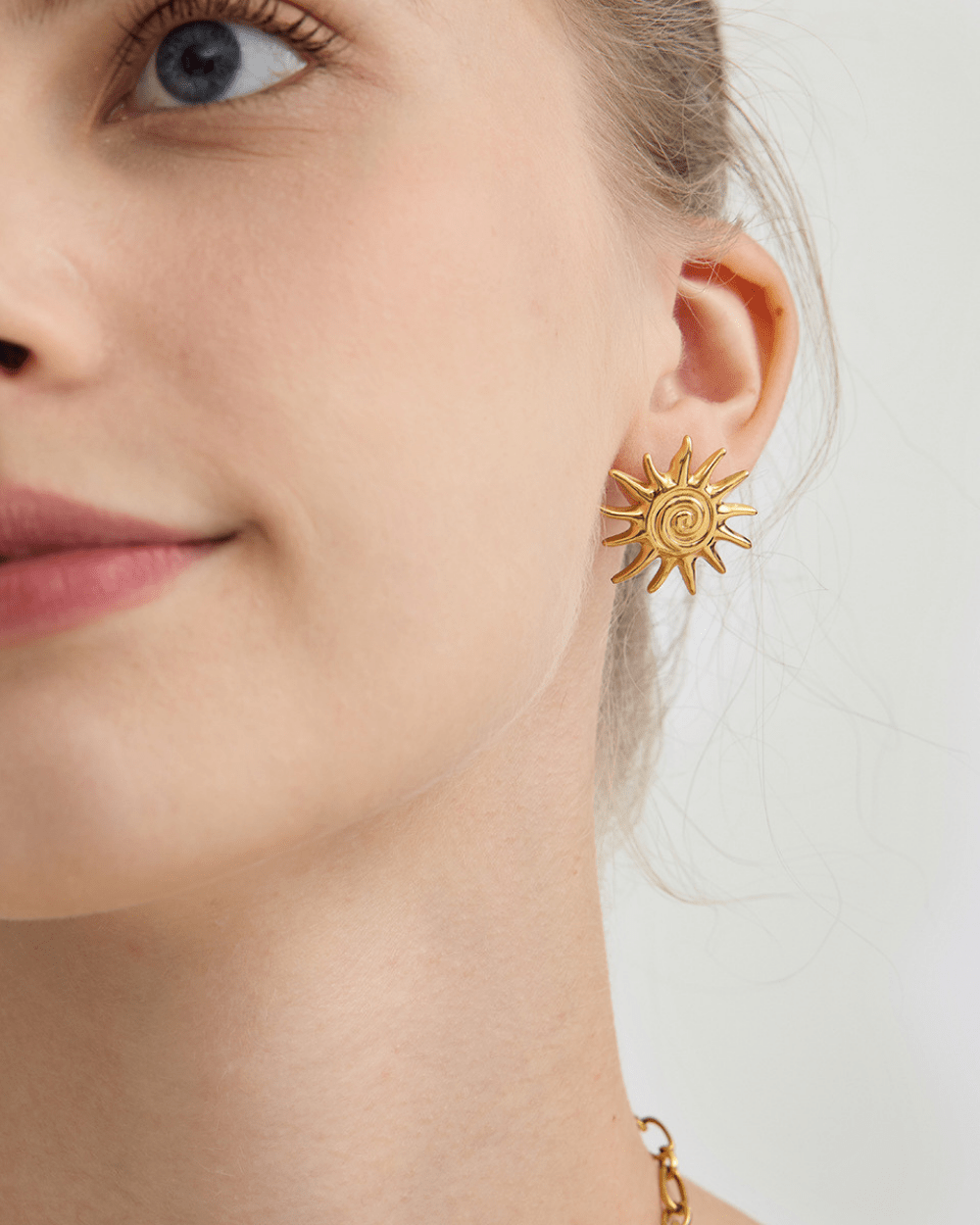 Solar Flare Stud Earrings - mifjewelry