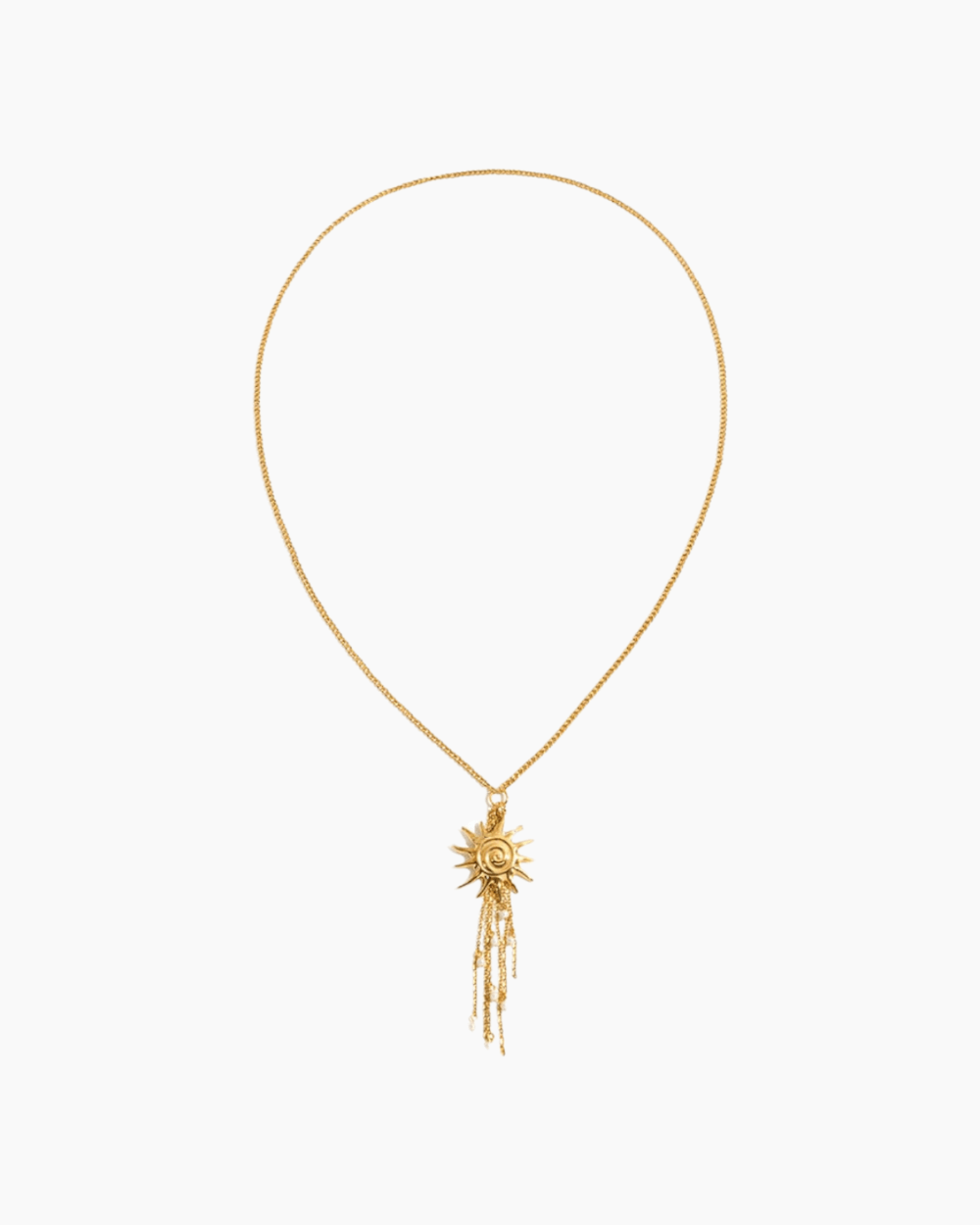 Solar Radiance Tassel Necklace - mifjewelry