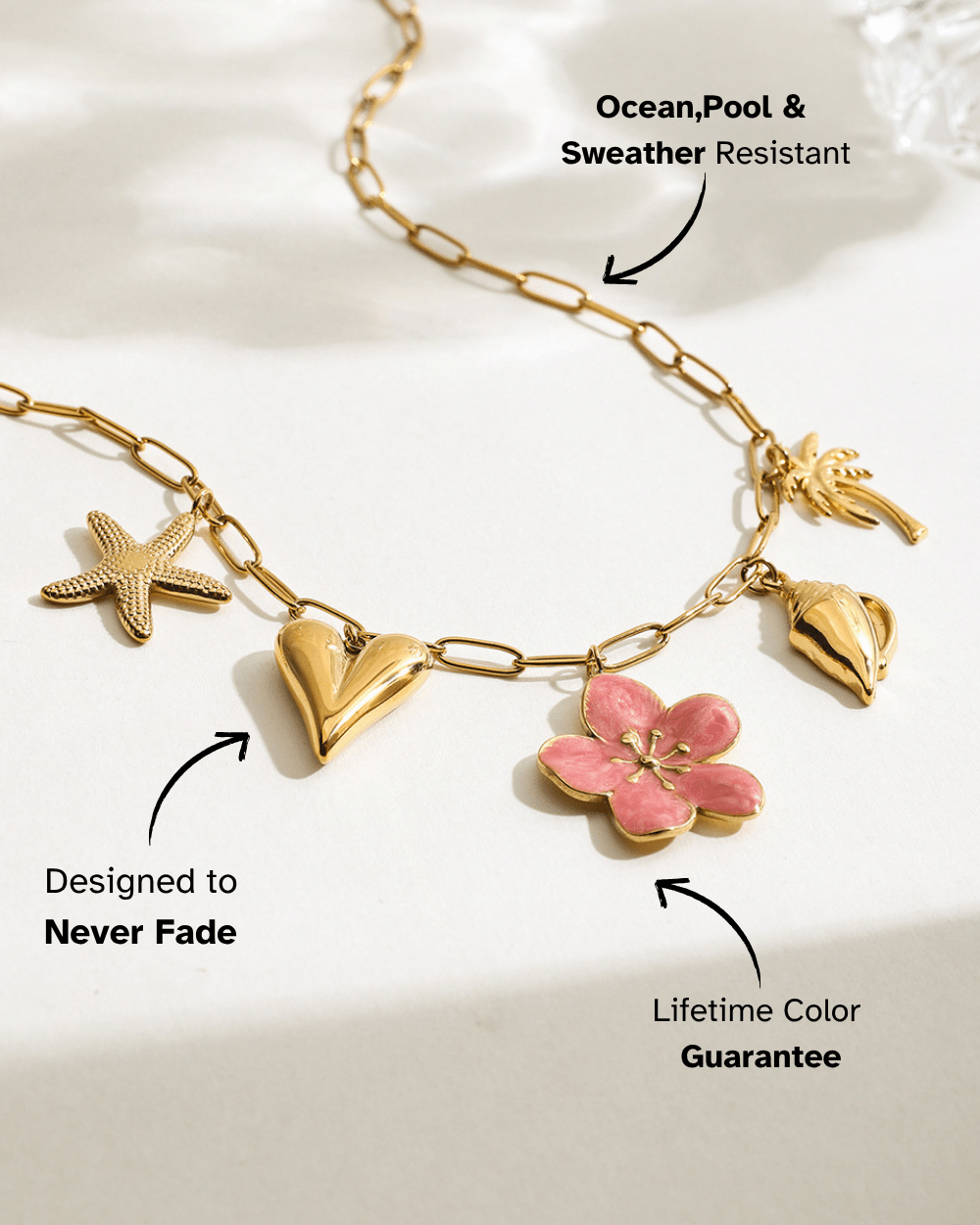 Summer Wanderlust Charm Necklace - mifjewelry