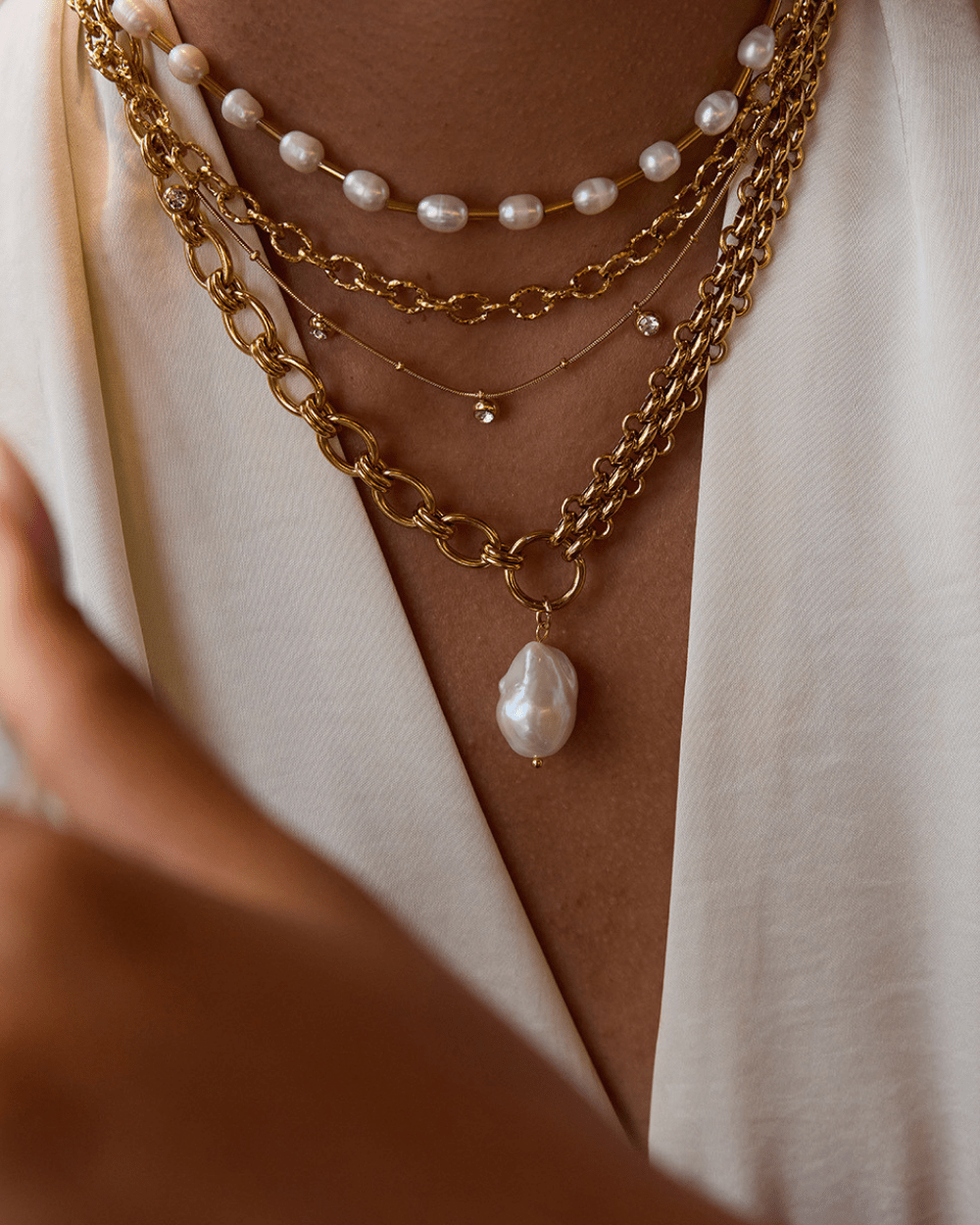 Tidebound Drop Necklace - mifjewelry