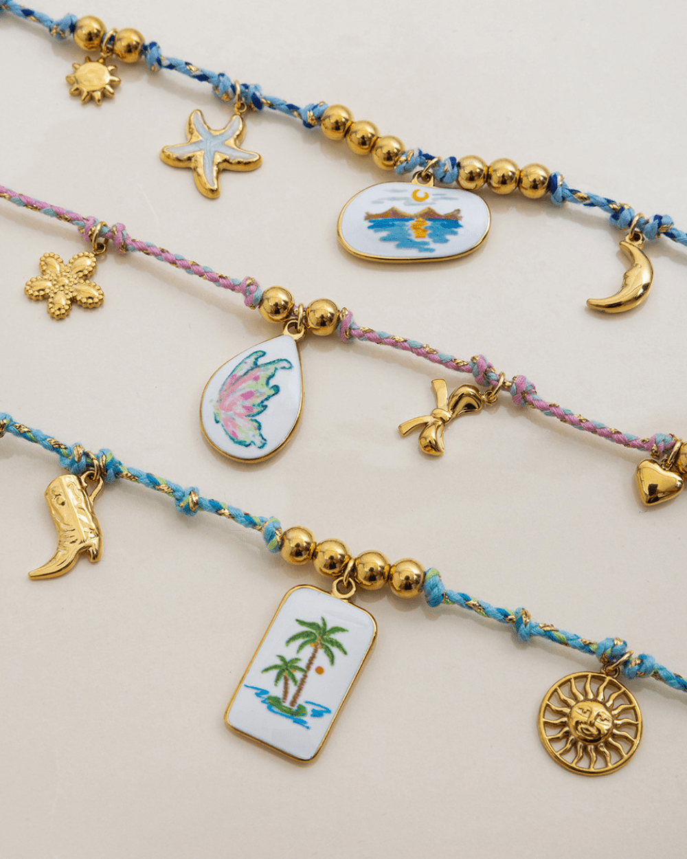 Tropical Escape Charm Necklace - mifjewelry