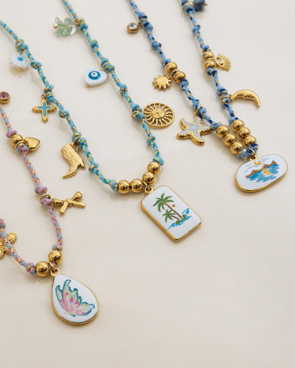 Tropical Escape Charm Necklace - mifjewelry