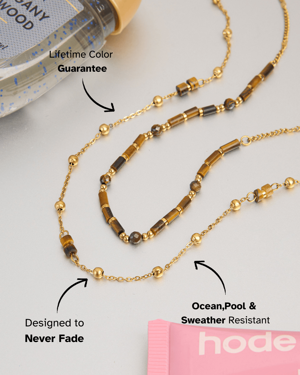 Twilight Bead Chain Necklace - mifjewelry