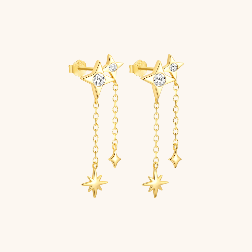 Twilight Dangle Star Studs - mifjewelry