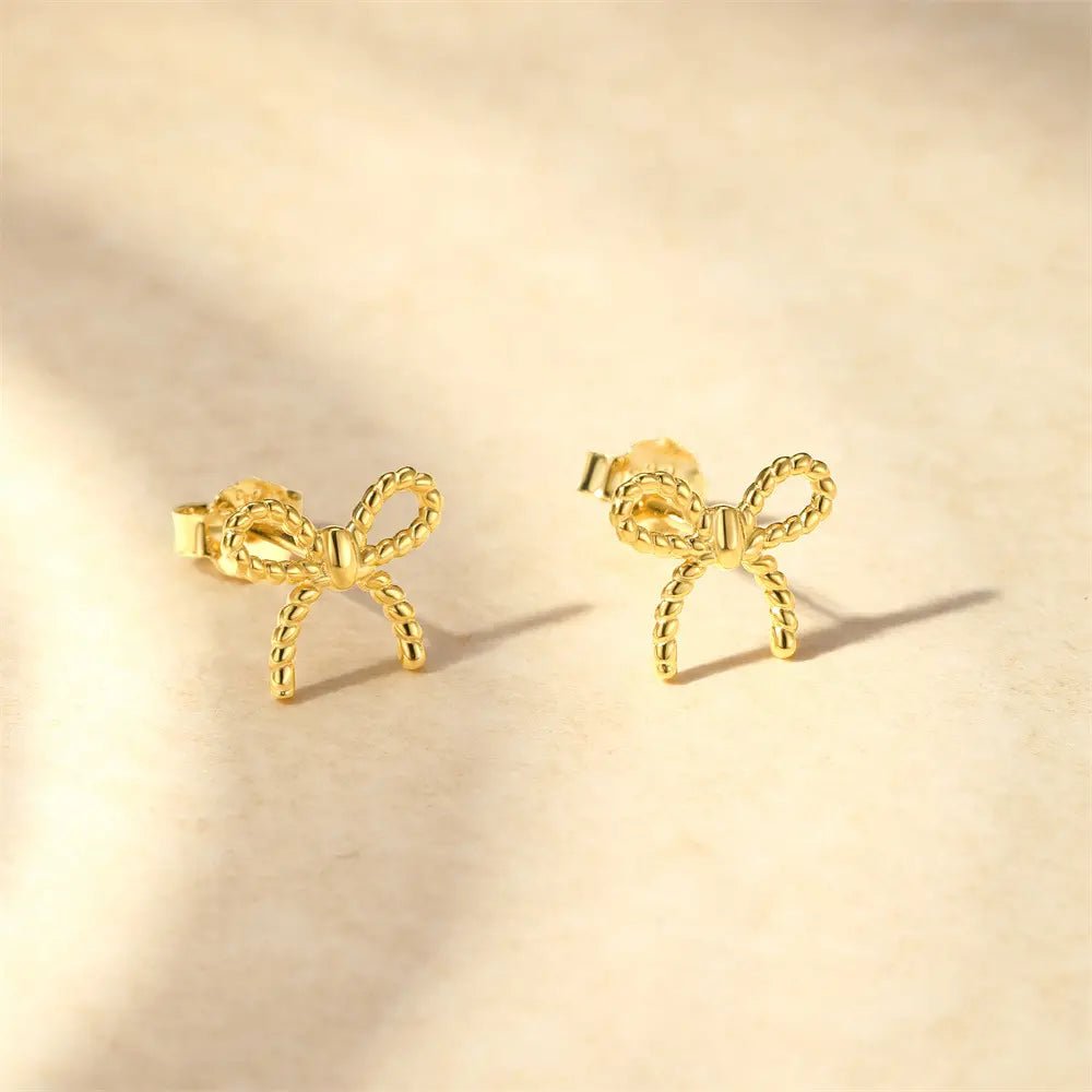 Twisted Bow Knot Jewelry Set - mifjewelry