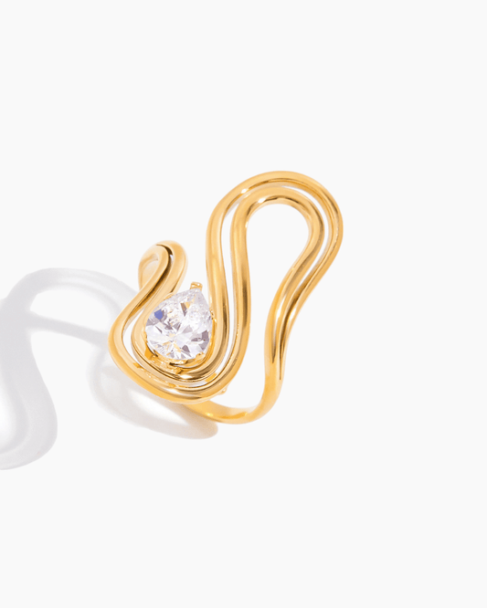Wavy Glow Ring - mifjewelry
