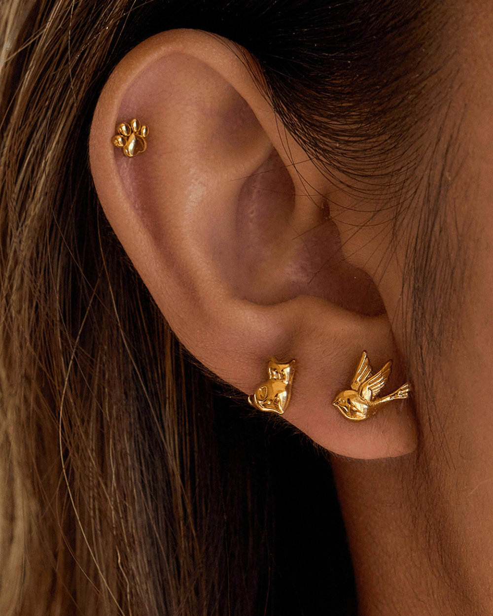 Whimsical Pet Friends Earrings Set - mifjewelry