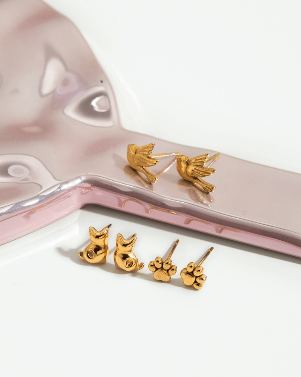 Whimsical Pet Friends Earrings Set - mifjewelry