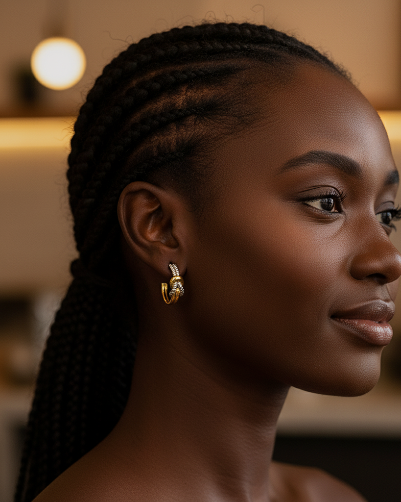 Tidebound Twist Knot Earrings