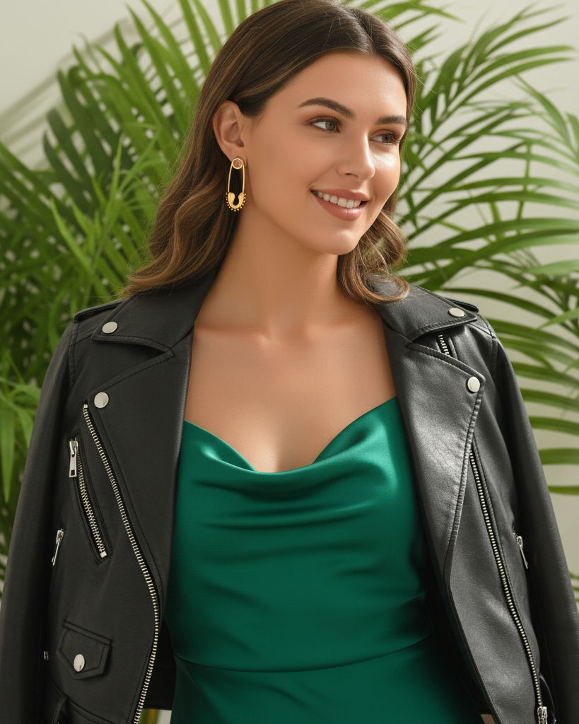 SpikePin Oversize Earrings