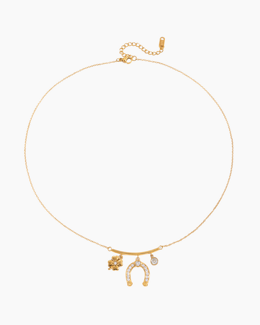 Lucky Charm Horseshoe Necklace